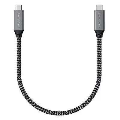 Satechi USB4 C-To-C Braided Cable Gbps 25cm - Grey