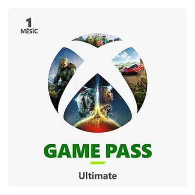 Xbox Game Pass Ultimate - měsíční předplatné