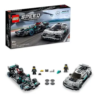 LEGO® Speed Champions 76909 Mercedes-AMG F1 W12 E Performance a Mercedes-AMG Project One