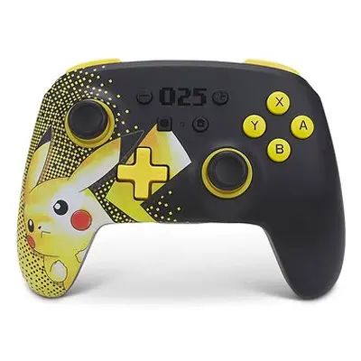 PowerA Enhanced Wireless Controller - Pokémon Pikachu 025 - Nintendo Switch