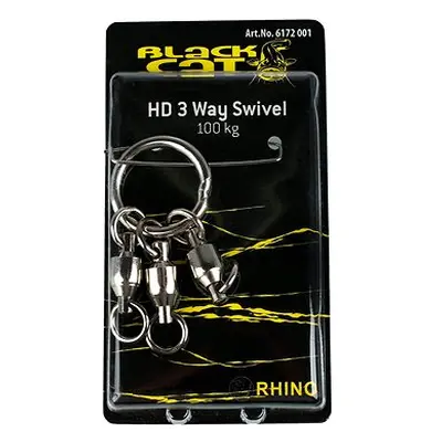 Black Cat HD Way Swivel 80mm 100kg