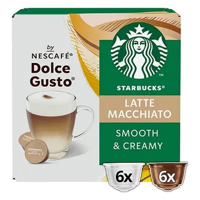 STARBUCKS® Latte Macchiato by NESCAFÉ® Dolce Gusto® - 12 kapslí (6 porcí)