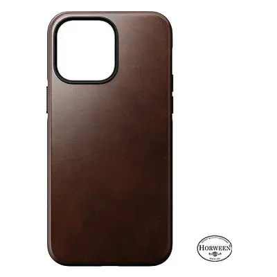 Nomad Modern Leather MagSafe Case Brown iPhone 14 Pro Max