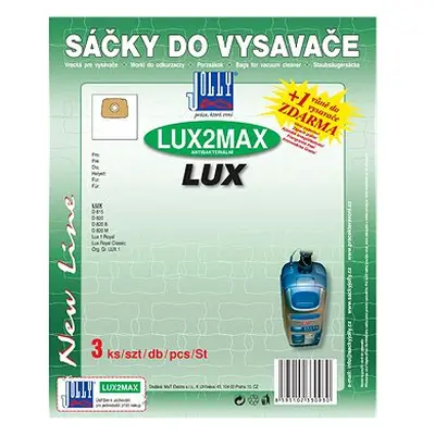 Sáčky do vysavače LUX2 MAX - textilní