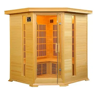 HEALTHLAND Infrasauna Deluxe Carbon rohová