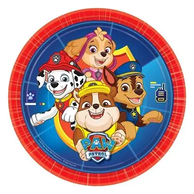 Amscan Talíře Paw patrol Tlapková patrola 23 cm 8 ks