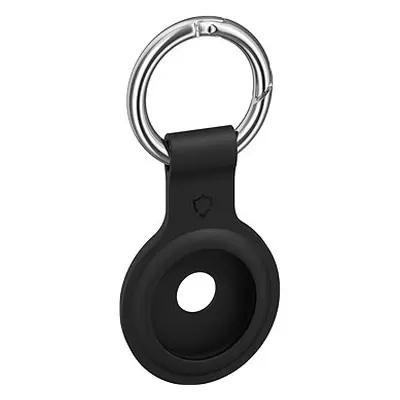 AlzaGuard Silicone Keychain pro Airtag černá