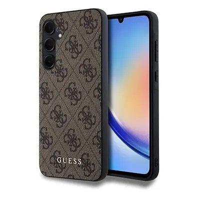 Guess 4G Zadní Kryt pro Samsung Galaxy A35 5G Brown