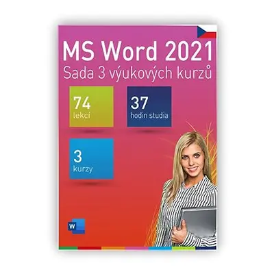 GOPAS Microsoft 365/2021 Word - Sada výukových kurzů, CZ (elektronická licence)