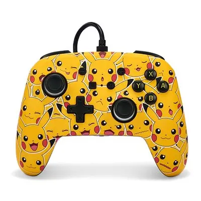 PowerA Enhanced Wired Controller – Pikachu Moods - Nintendo Switch