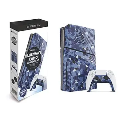 Maxx Tech PS5 Slim Faceplates Kit - Blue Wave