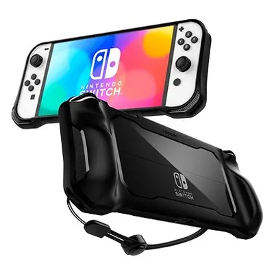 Spigen Rugged Armor Black Nintendo Switch OLED