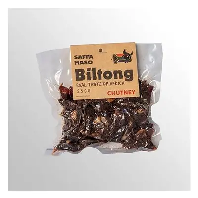 SAFFA MASO Sušené hovězí maso Biltong Chutney 250 g