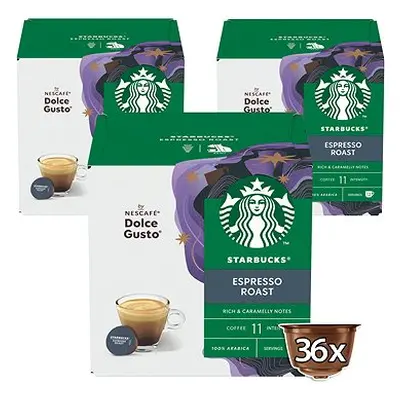 STARBUCKS® Espresso Roast by NESCAFÉ® Dolce Gusto® - 36 kapslí