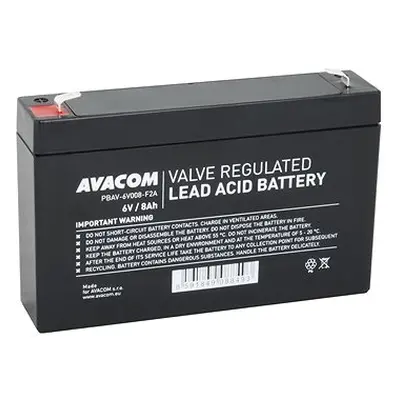 AVACOM baterie 6V 8Ah F2