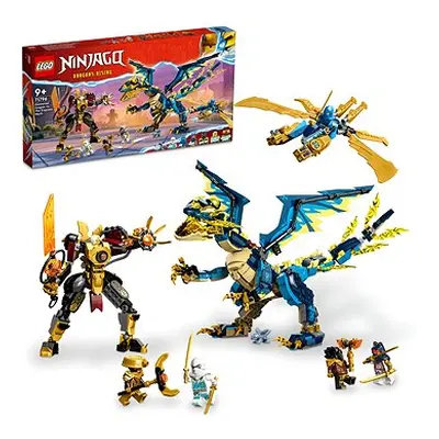 LEGO® NINJAGO® 71796 Živelný drak proti robotovi císařovny