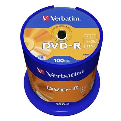 VERBATIM DVD-R AZO 4,7GB, 16x, spindle ks