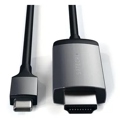 Satechi Aluminium Type-C to 4K HDMI Cable - Space Grey