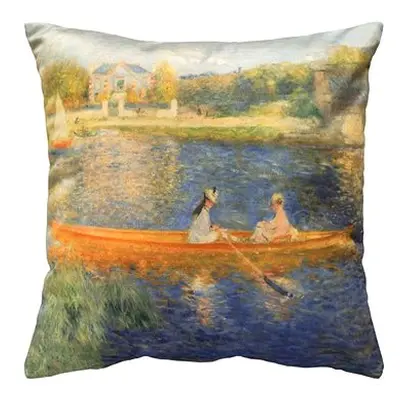 Scanquilt dekorační povlak na polštář Art Velvet renoir-loďky