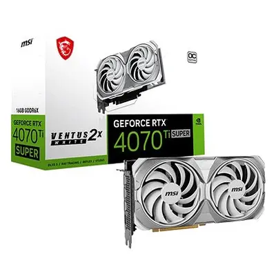 MSI GeForce RTX Ti SUPER 16G VENTUS 2X WHITE OC