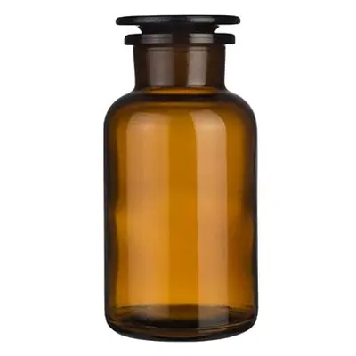 Sklárny Moravia Skleněná dóza na potraviny, hnědá, 500 ml