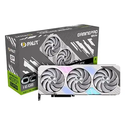 PALIT GeForce RTX 4070 Ti SUPER GamingPro White OC 16GB GDDR6X