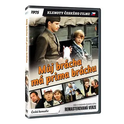 Můj brácha má prima bráchu - edice KLENOTY ČESKÉHO FILMU (remasterovaná verze) - DVD