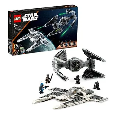 LEGO® Star Wars™ 75348 Mandalorianská stíhačka třídy Fang proti TIE Interceptoru