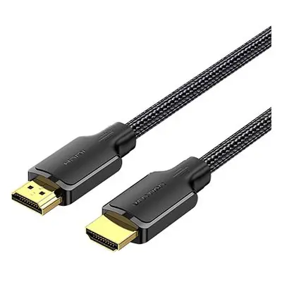 Vention Cotton Braided 4K HDMI Male to Male Cable 12M Black