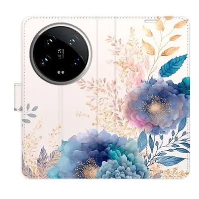 iSaprio Flip pouzdro Ornamental Flowers 03 pro Xiaomi 14 Ultra