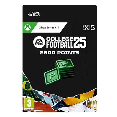 EA Sports College Football - 2,800 CUT Points - Xbox Series X|S Digital