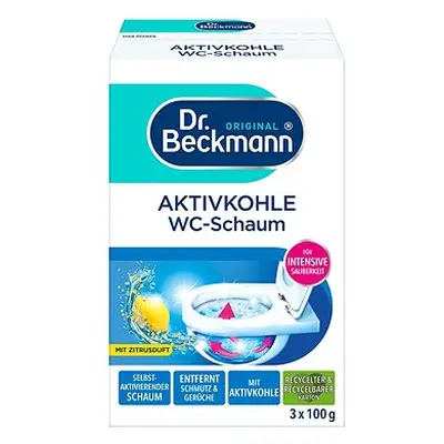 DR. BECKMANN WC pěna s aktívním uhlím 3× 100 g