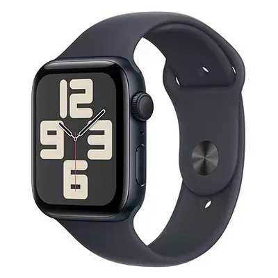 Apple Watch SE 40mm Temně inkoustový hliník s temně inkoustovým sportovním řemínkem - M/L