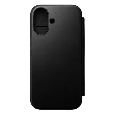 Nomad Modern Leather Folio Black iPhone