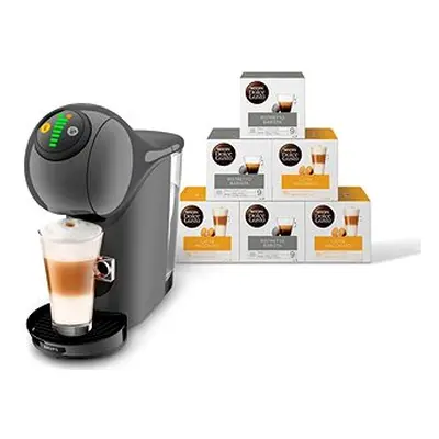 KRUPS KP243B10CZ Nescafé Dolce Gusto Genio S dárkový set s 96 kapslemi