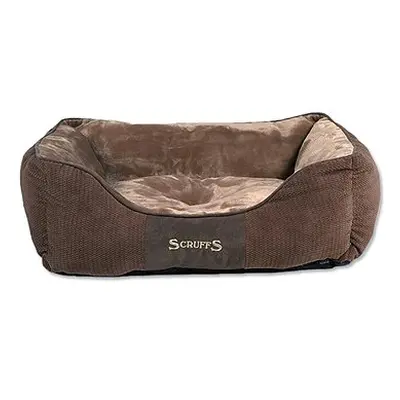 SCRUFFS Chester box bed 60 × cm čokoládový