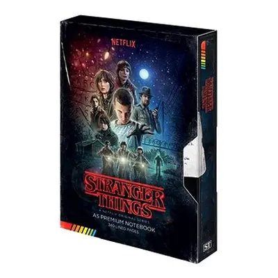 Netflix Stranger Things: VHS - zápisník A5