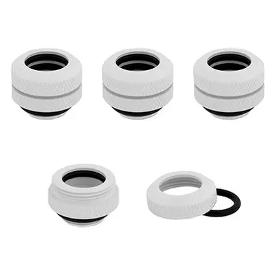 Corsair Hydro X Series XF Hardline 12mm OD Fitting Four Pack White