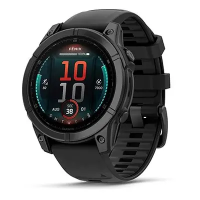 Garmin Fenix E 47mm Slate Gray Steel/Black Band