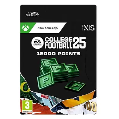 EA Sports College Football - 12,000 CUT Points - Xbox Series X|S Digital