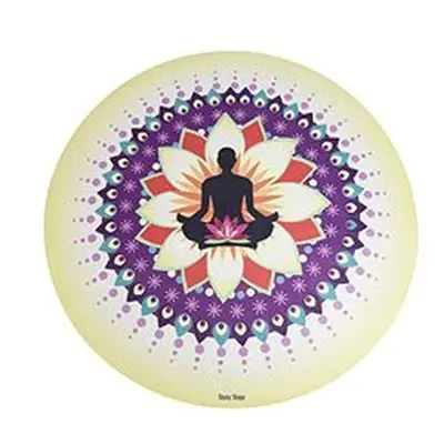 Sharp Shape Round yoga mat Meditation