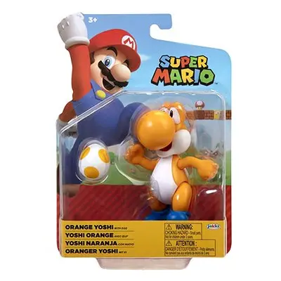 Jakks Pacific Figurka Nintendo Super Mario - Orange Yoshi cm