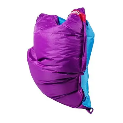 BeanBag Sedací pytel 189×140 duo purple - turquoise