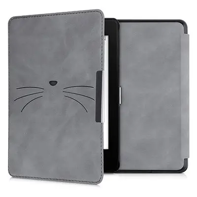 KW Mobile - Meow Meow - KW4897514 - pouzdro pro Amazon Kindle Paperwhite (2018) - šedé