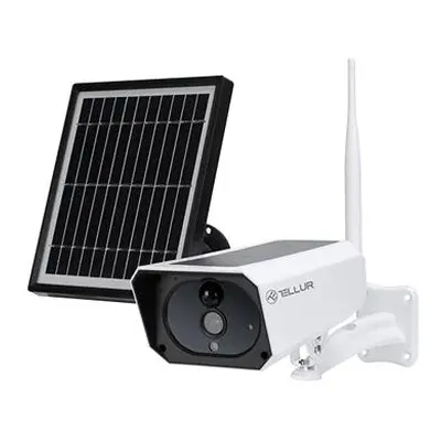 Tellur WiFi Smart solární kamera 1080P, IP65, PIR, outdoor, bílá