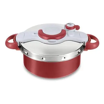 Tefal Tlakový hrnec Clipso Minut Duo 5l P4705133 červený