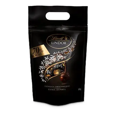 LINDT Lindor Bag Dark 70% g