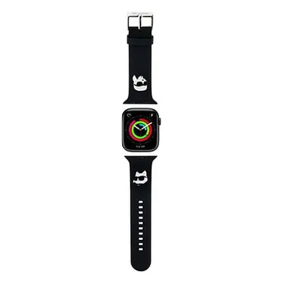 Karl Lagerfeld Karl and Choupette Head NFT pro Apple Watch 42/44 Black