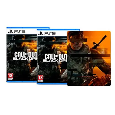 Call of Duty: Black Ops - Double Steel Pack - 2x PS5 + Steelbook