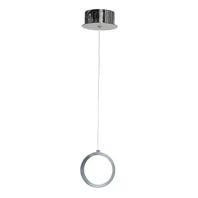 LED Lustr na lanku CIRCOLO LED/7W/230V chrom